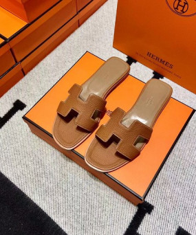 에르메스 올수공 오란 슬리퍼 샌들 토고 42